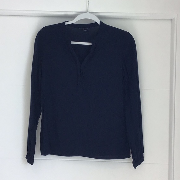 Tommy Hilfiger | Navy Long Sleeve Top | Size S - Picture 2 of 3